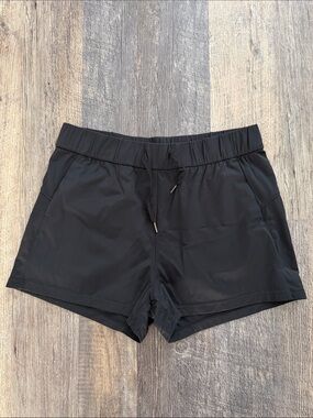 Women’s Black Drawstring Active Shorts